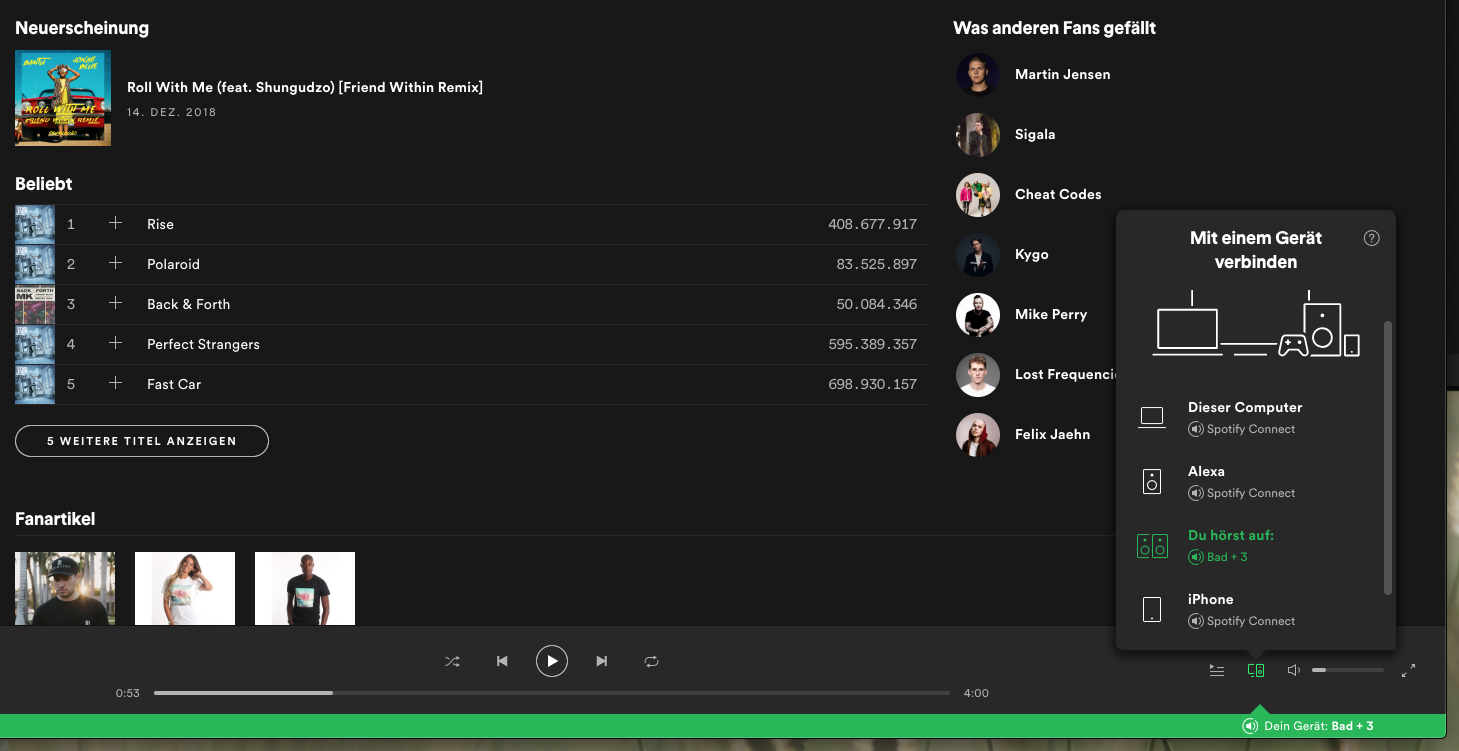 Control sonos from spotify